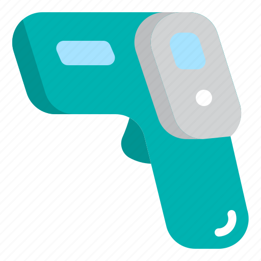 Thermometer, gun, temperature, thermometers, medical, equipment, health icon - Download on Iconfinder