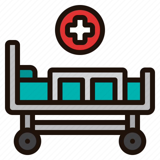 Hospital, bed, medical, equipment, health icon - Download on Iconfinder