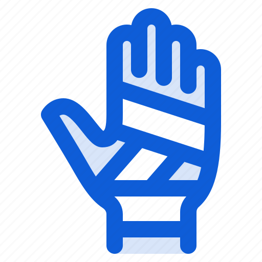 Hand, injury, bandage, medical, equipment, pain, orthopedic icon - Download on Iconfinder