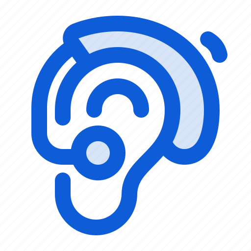Hearing, aid, ear, device, medical, doctor, equipment icon - Download on Iconfinder