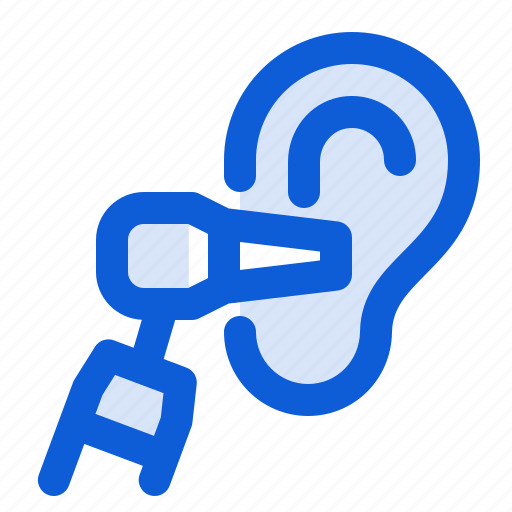 Hearing, exam, otoscope, medical, doctor, equipment, ear icon - Download on Iconfinder