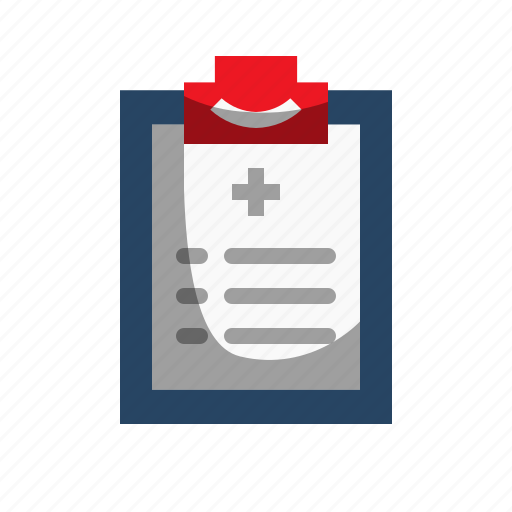 Attachment, document, healthcare, medical icon - Download on Iconfinder