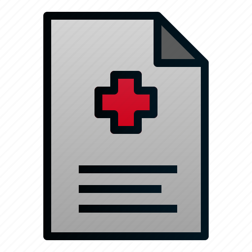 Document, file, healthcare, hospital, paper, pharmacy, prescription icon - Download on Iconfinder
