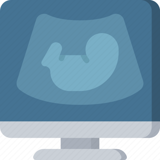 Baby scan, health care, hospital, medical, ultrasound icon - Download on Iconfinder