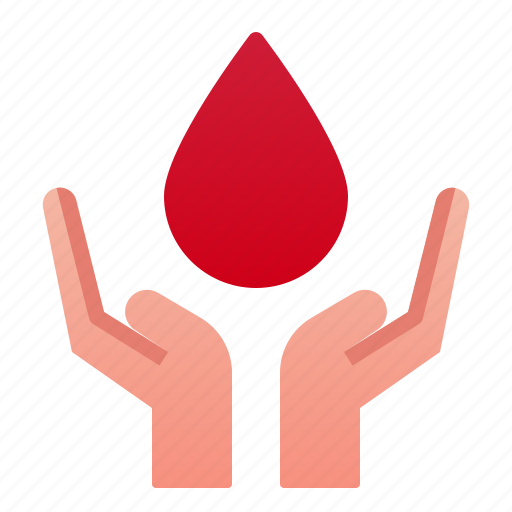 Blood, donation, give, hand, healthcare, hospital, medical icon - Download on Iconfinder