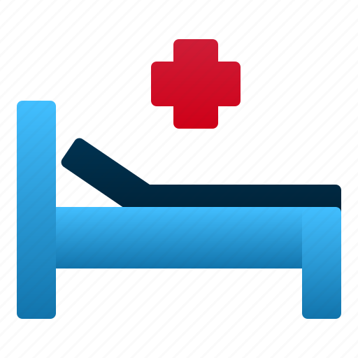 Bed, emergency, healthcare, hospital, medical, room icon - Download on Iconfinder
