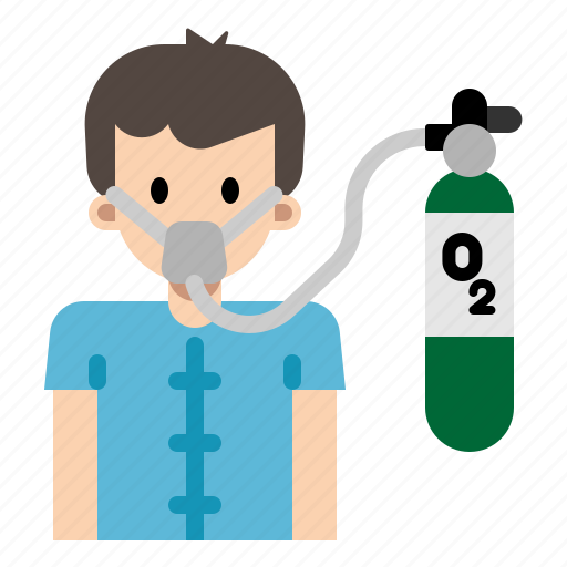 Medical, patient, o2, oxygen, disease, hospital icon - Download on Iconfinder