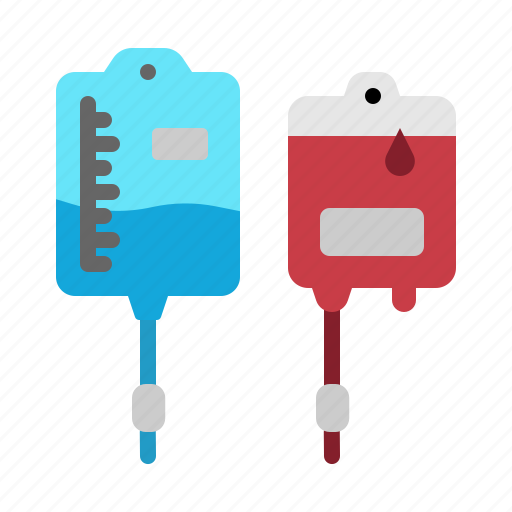 Medical, saline, blood, infusion, transfusion, hospital icon - Download on Iconfinder