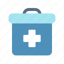aid, box, doctor, first, health, medic, medical 
