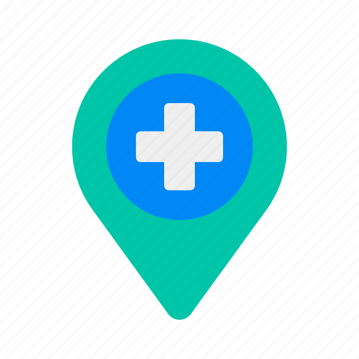 Emergency, healthcare, hospital, location, medical, service icon - Download on Iconfinder