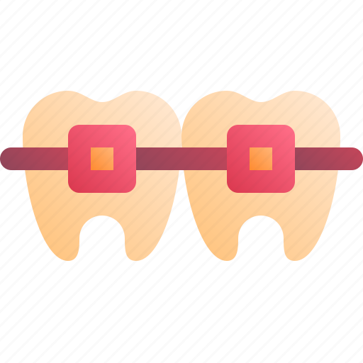 Bracket, dentist, medical, tooth icon - Download on Iconfinder