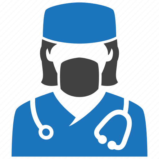 Doctor, female, medic icon - Download on Iconfinder