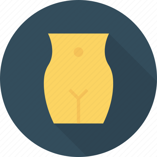 Abdomen, body, curve, female, firm, fit, reduction icon - Download on Iconfinder