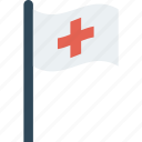 assistance, flag, medical