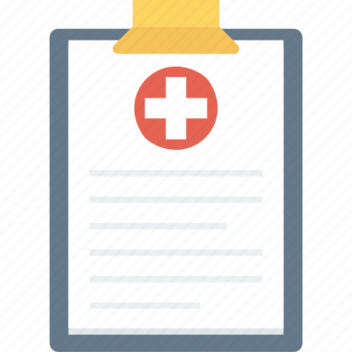 Clinical, health, medical, paper, record, report icon - Download on Iconfinder