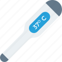 digital, temperature, thermometer