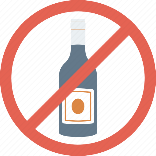 Alcohol, allowed, no, not, restriction icon - Download on Iconfinder