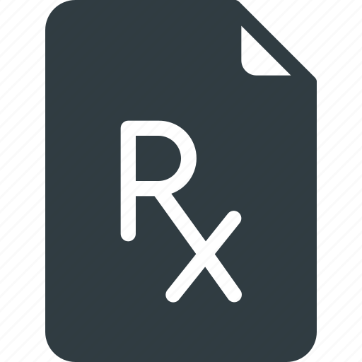 Medical, prescription, recepie, rx icon - Download on Iconfinder