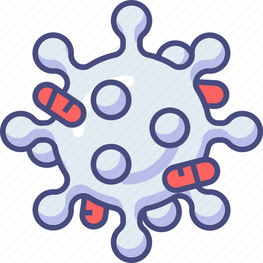 Bacteria, healthcare, microbe, virus icon - Download on Iconfinder