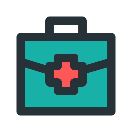 Aid, bag, health, kit, medical icon - Free download