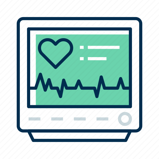 Hospital, monitor, pulse icon - Download on Iconfinder