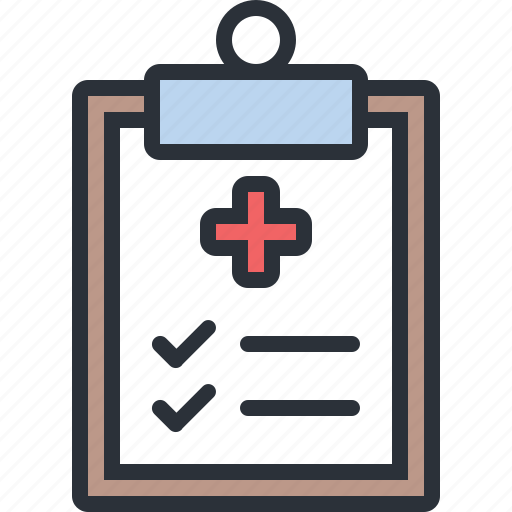 Clipboard, health, hospital, medical, results icon - Download on Iconfinder