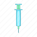 cartoon, health, hospital, injection, medicine, needle, syringe