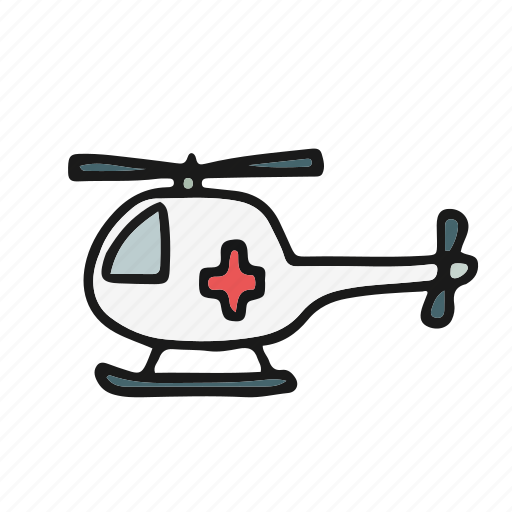 Color, doctor, helicopter, medical icon - Download on Iconfinder
