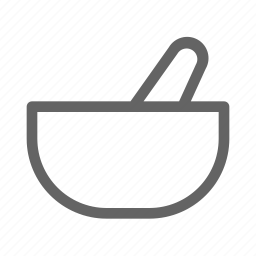 Mortar, pestle, pharmacy, herbal icon - Download on Iconfinder