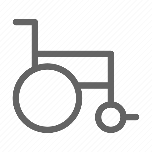 Disabled, handicapped, wheelchair, hospital icon - Download on Iconfinder