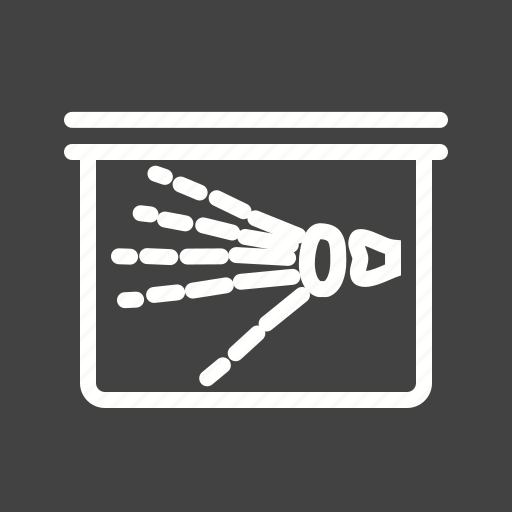 Bone, examination, fingers, human hand, medical, skeleton, x-ray icon - Download on Iconfinder