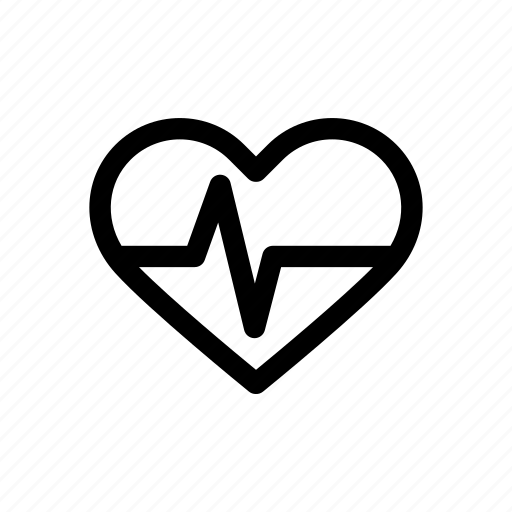 Beat, cardio, heart, heart rate, heartbeat, medical icon - Download on Iconfinder