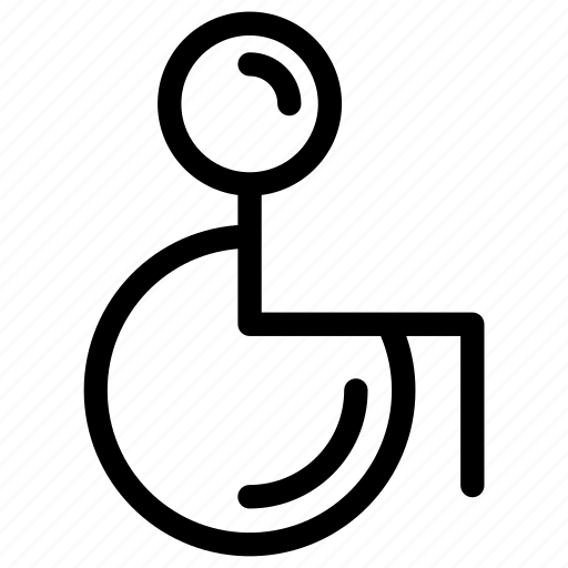 Disability, disabled, handicap, hospital, medical, wheel chair icon - Download on Iconfinder