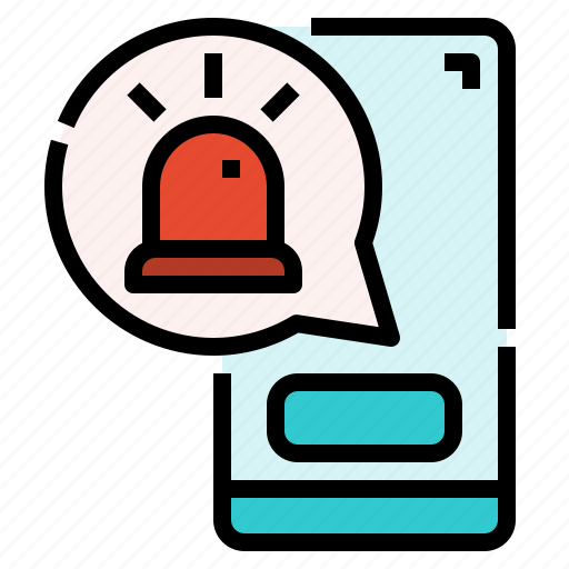 Alert, application, call, emergency, smartphone icon - Download on Iconfinder