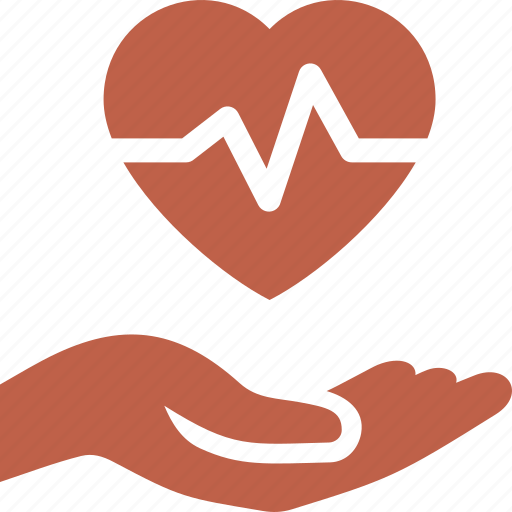 Cardiogram, heart care, heart disease, heart health icon - Download on Iconfinder