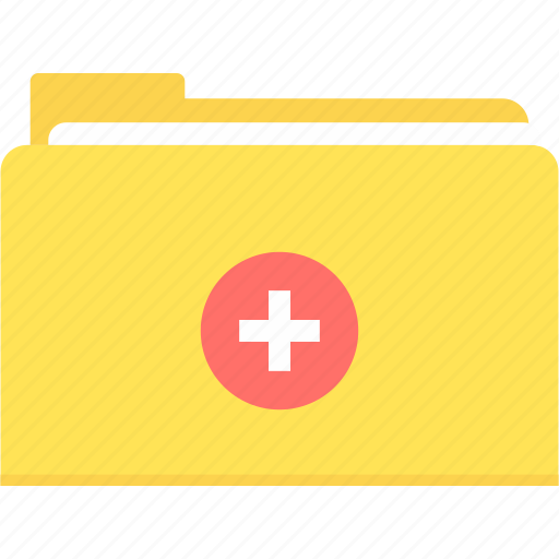 Medical, record, doctor, documents, folder, healthcare, hospital icon - Download on Iconfinder