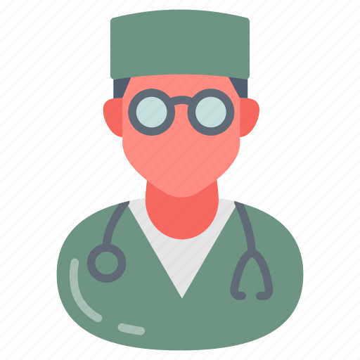 Consultant, doctor, medial, person, clinical, man, head icon - Download on Iconfinder