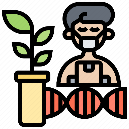 Biotechnology, chromosome, engineering, genetic, research icon - Download on Iconfinder