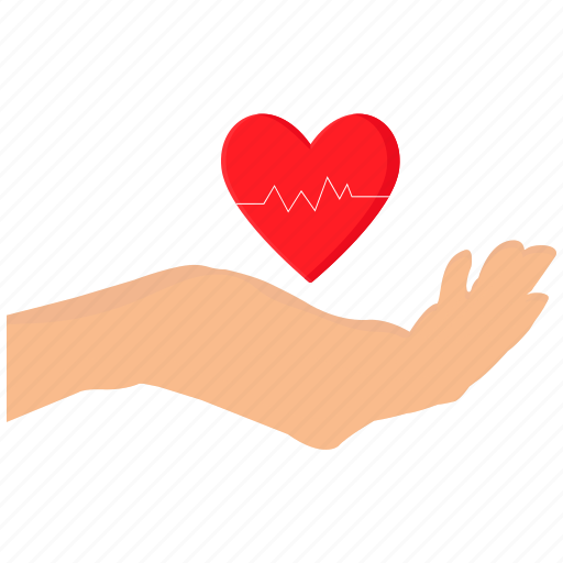 Hand, heart, love, medical, valentine icon - Download on Iconfinder