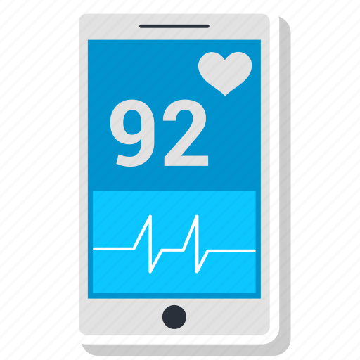 Analytics, diagram, ecg, ekg, medicine, mobile, pulse icon - Download on Iconfinder