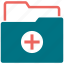 folder, healthcare, hospital, medica 