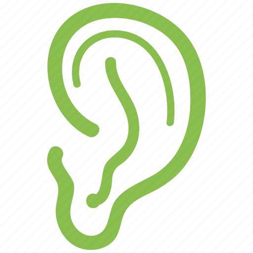 Ear, hearing, lisen, sound icon - Download on Iconfinder