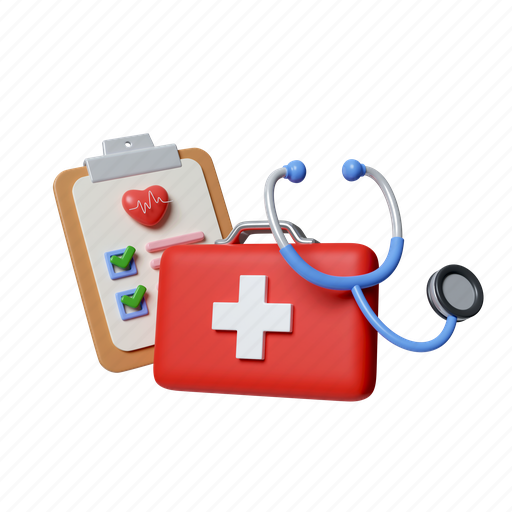 Health care, medicine, checklist, assistance, safety, diagnosis, check 3D illustration - Download on Iconfinder