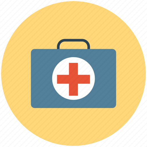 First aid, first aid bag, first aid kit, medicines bag icon - Download on Iconfinder