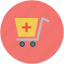 cart, medical, medical cart, pharmacy supplies 