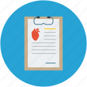 heart health, heart monitor report, medical, medical report