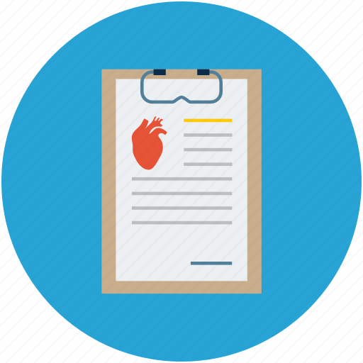 Heart health, heart monitor report, medical, medical report icon - Download on Iconfinder