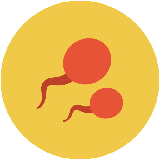 Fertile Reproduction Sex Sperms Icon 