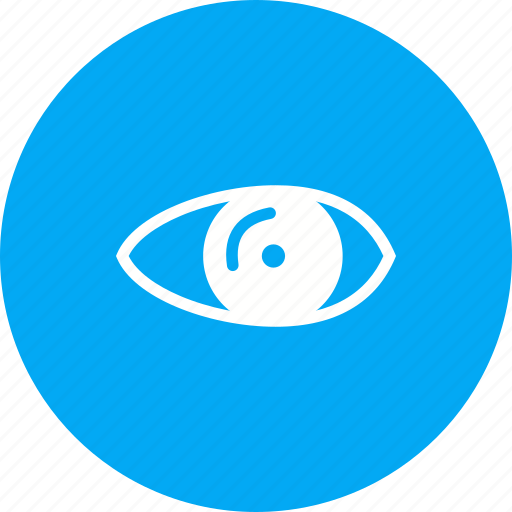 Eye, eyesight, human organ, ophthalmology, optical, optics, vision icon - Download on Iconfinder