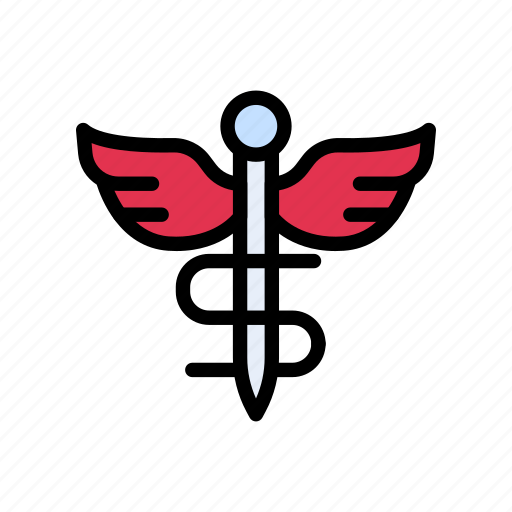 Caduceus, healthcare, medical, pharmacy, sign icon - Download on Iconfinder